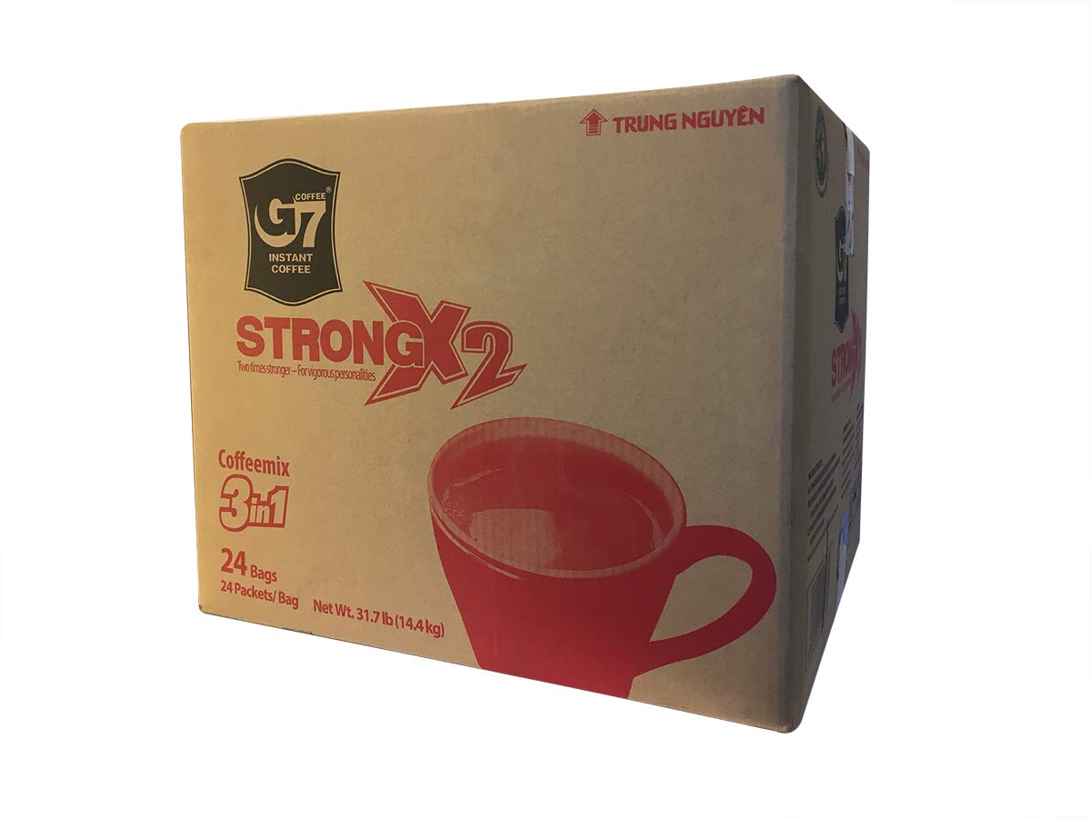Amazon.co.jp: 【公式】G7コーヒー 3in1ストロング 24本x24個 576袋